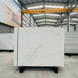 Premium Durable Natural Atlantic White Marble Slab for Indoor Villa Hotel Bed Dining Stair Wall