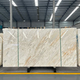 Factory Direct Premium Calacatta Gold Natural Marble for Kitchen Bathroom Walls Floors Stairs
