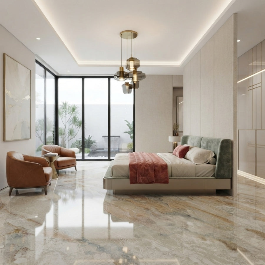 Calacatta Gold Natural Marble Stable Block Supply for Hotel Villa Commercial Project Wall Floor Countertop