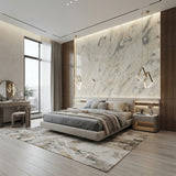 Wholesale Polished Calacatta Gold Natural Marble Slabs Wear Resistant Eco Friendly From Factory