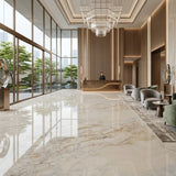 Calacatta Gold Natural Marble Slab Factory Custom for Hotel Lobby and Villa Reception Countertop