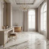 Own Mine Calacatta Gold Natural Marble Modern Durable for Villa Living Room Kitchen Dining
