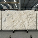 Calacatta Gold Natural Marble Eco-Friendly Waterproof Flooring for Villa Bathroom Kitchen Dining