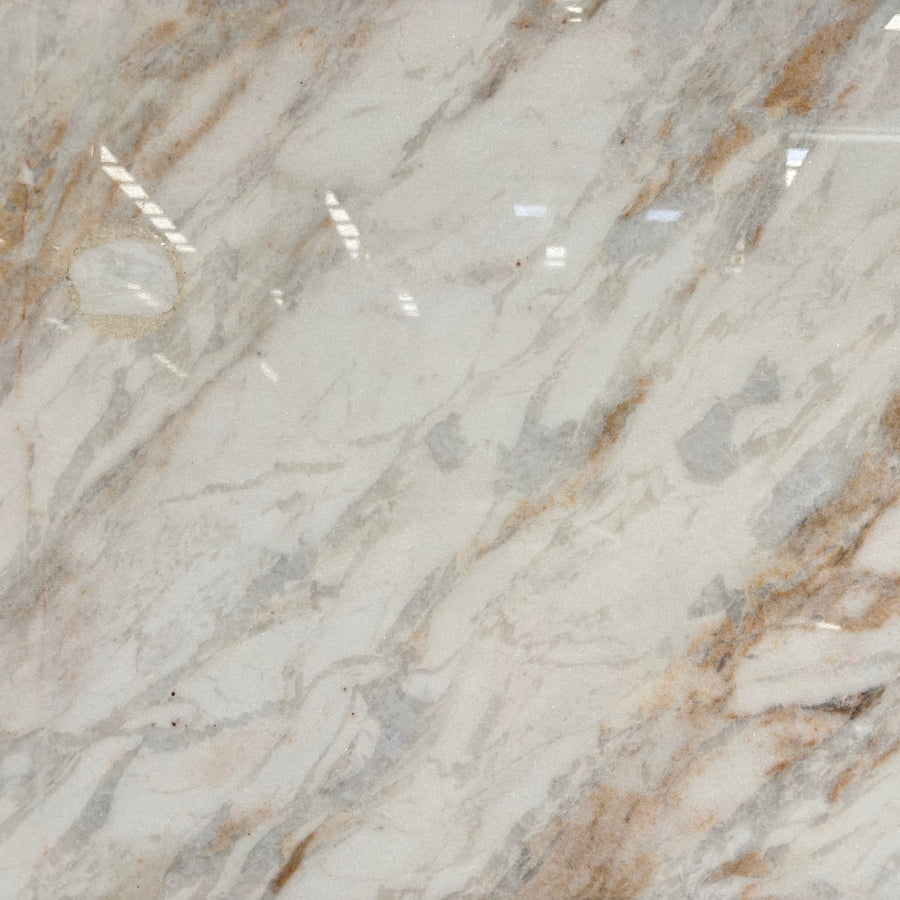 Premium Calacatta Gold Marble Unique Veining Direct Quarry for Villa Hotel Wall Floor Stair