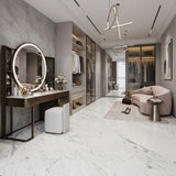 Calacatta White Natural Marble Luxury Polished Stone for Villa Hotel Flooring Wall Decoration