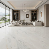 Factory Direct Calacatta White Natural Marble Slabs Unique Veining Wear Resistant for Villa Hotel Indoor