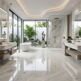 Factory Direct Dover White Marble Natural Texture Waterproof For Villa Hotel Floor Wall
