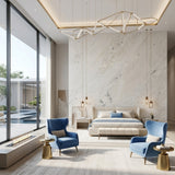 Factory Direct Dover White Marble Natural Texture Waterproof For Villa Hotel Floor Wall