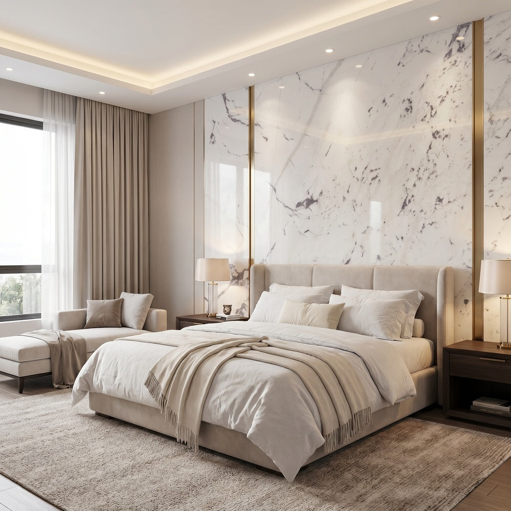 Arabescato Natural Marble Slabs Premium Polished for Hotel & Villa Interior Walls & Floors