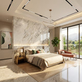 Quarry Owner Calacatta Gold Natural Marble Slabs Unique Veining Durable Luxury Tiles Wholesale