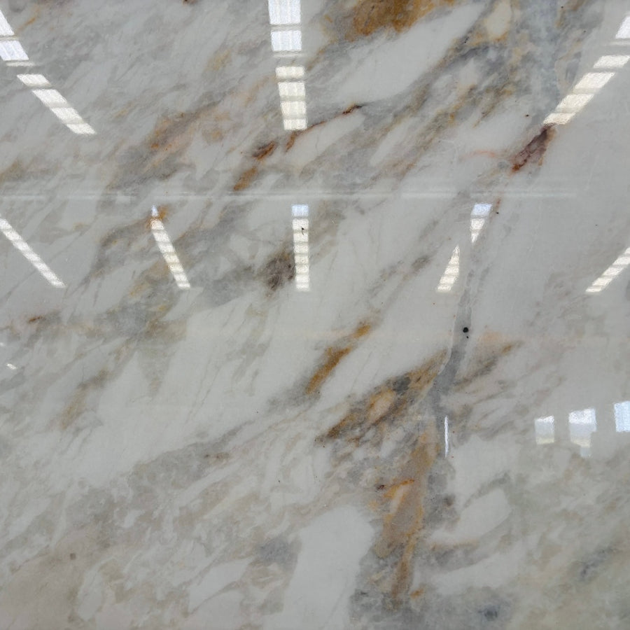 Direct Quarry Calacatta Gold Natural Marble Slabs High Quality Wear Resistant Easy Clean Price