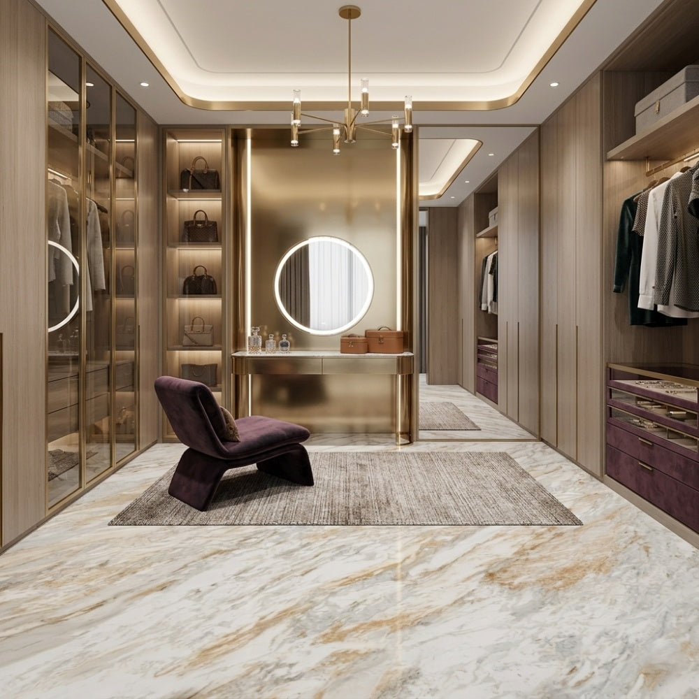 Namibia Quarry Calacatta Gold Marble Slabs Wholesale Factory Price