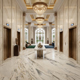 Own Mine Calacatta Gold Natural Marble Modern Durable for Villa Living Room Kitchen Dining