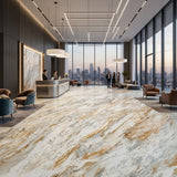 Namibia Quarry Calacatta Gold Marble Slabs Wholesale Factory Price