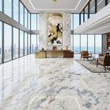 Direct Quarry Calacatta Gold Natural Marble Slabs High Quality Wear Resistant Easy Clean Price