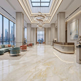 Quarry Direct Luxury Calacatta Gold Natural Marble Golden Veins Bathroom Waterproof Vanity Countertop