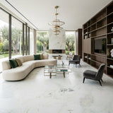 Own Quarry Calacatta White Natural Marble Indoor Villa Luxury Stone for Project Wholesale