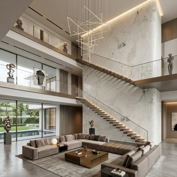 Own Quarry Calacatta White Natural Marble Indoor Villa Luxury Stone for Project Wholesale