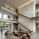 Own Quarry Calacatta White Natural Marble Indoor Villa Luxury Stone for Project Wholesale