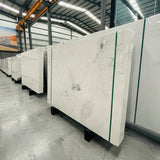 Own Quarry Calacatta White Natural Marble Indoor Villa Luxury Stone for Project Wholesale