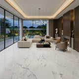 Custom-Cut Arabescato Marble Slab Eco-Friendly Durable for Hotel & Villa Indoor Decorations