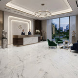 Custom-Cut Arabescato Marble Slab Eco-Friendly Durable for Hotel & Villa Indoor Decorations