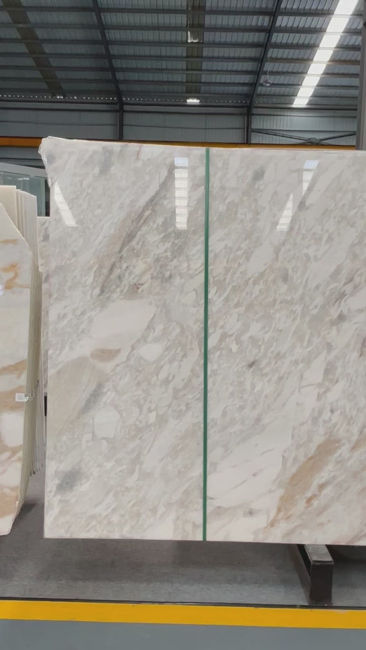 Factory Direct Premium Calacatta Gold Natural Marble for Kitchen Bathroom Walls Floors Stairs