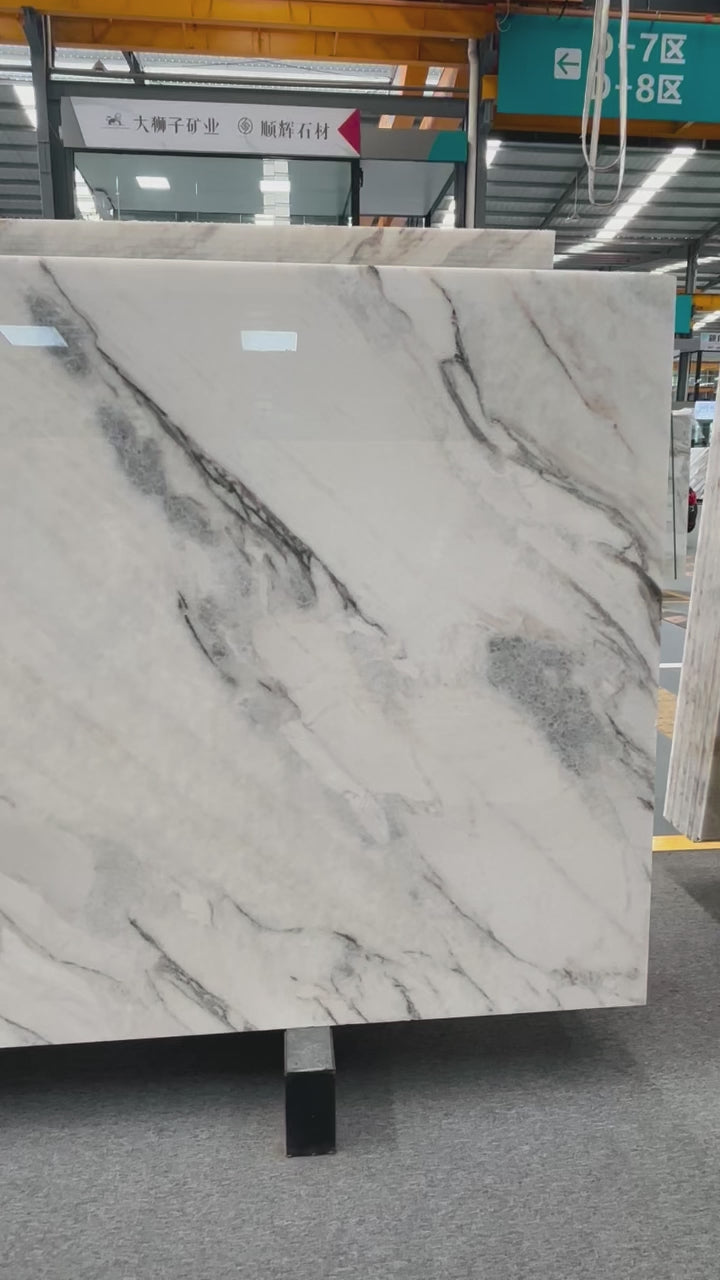 Own Mine Calacatta Gold Natural Marble Modern Durable for Villa Living Room Kitchen Dining
